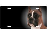 Boxer Airbrush License Plate Free Personalization on this Air Brush