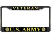 U.S. Army Veteran Photo License Plate Frame Free Screw Caps with this Frame