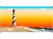 Lighthouse Hatteras Airbrush License Plate Free Personalization on Air Brush