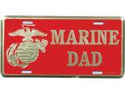 U.S. Marine Dad License Plate