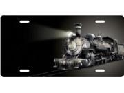Locomotive Airbrush License Plate Free Personalization on this Air Brush