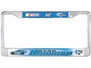 Ryan Newman Chrome License Frame. Free Screw Caps Included