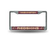 Washington Redskins Glitter Chrome Frame
