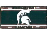 Michigan St. Spartans License Plate