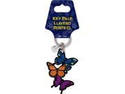 Butterflies Plastisol Key Chain
