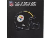 Pittsburgh Steelers Color Metal Auto Emblem