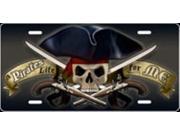 Pirates Life for Me Airbrush License Plate Free Names on this Air Brush