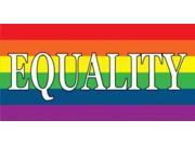 Equality Gay Pride Flag Photo License Plate