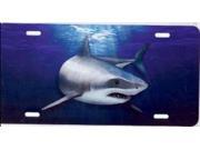 Great White Shark License Plate