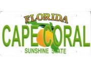 Florida Cape Coral State Look a Like Photo License Plate