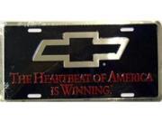 Heartbeat of America is Winning Chevrolet Plate