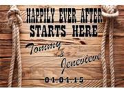 Happily Ever After Personalized Parking Sign