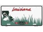 Louisiana State Look A Like Metal License Plate All wording is Free