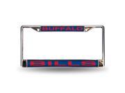 Buffalo Bills Laser Chrome License Plate Frame