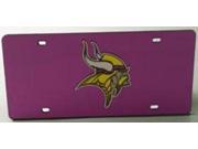 Minnesota Vikings Purple Laser License Plate