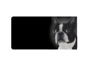 Boston Terrier Airbrush License Plate Free Names on this Air Brush