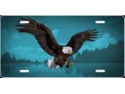Eagle Teal Airbrush License Plate Free Names on this Air Brush