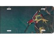 Frog Offset Airbrush License Plate Free Names on this Air Brush