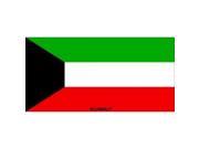 Kuwait Flag Photo License Plate Free Personalization on this Plate
