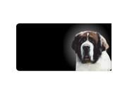 St. Bernard Photo License Plate Free Personalization on this Plate