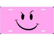 Smirk Pink Airbrush License Plate Free Names on this Air Brush
