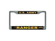 U.S. Army Ranger Photo License Plate Frame Free Screw Caps with this Frame