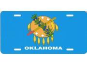 Oklahoma State Flag Photo License Plate
