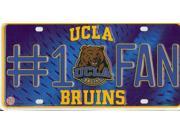 UCLA Bruins 1 Fan License Plate