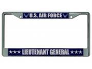 U.S. Air Force Lieutenant General Chrome Frame