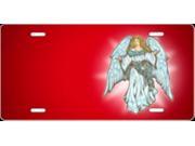 Angel Red License Plate Free Personalization on this Plate