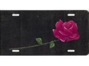 Pink Rose Airbrush License Plate Free Names on this Air Brush