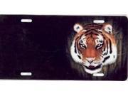 Bengal Tiger Offset Airbrush License Plate Free Names on Air Brush