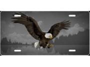Eagle Grey Airbrush License Plate Free Names on this Air Brush