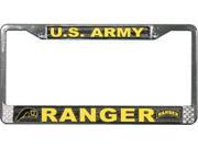U.S. Army Ranger License Plate Frame Free Screw Caps with this Frame