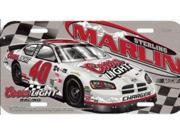 Sterling Marlin 40 NASCAR Plastic License Plate