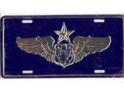 Air Force Senior Aircrew Officer License Plate