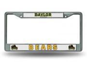 Baylor Bears Chrome License Plate Frame Free Screw Caps with this Frame Baylor Bears Chrome License Plate Frame Free Screw Caps with this Frame