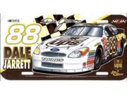 Dale Jarrett 88 NASCAR Plastic License Plate