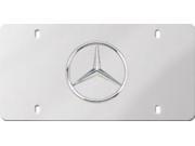 Mercedes Benz Stainless Steel License Plate
