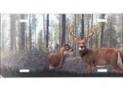 Forest Deer Airbrush License Plate Free Names on this Air Brush
