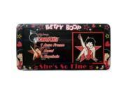 Betty Boop License Frame Decal Keychain Set. Free Screw Caps Included