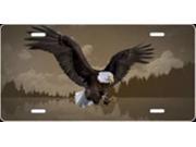 Eagle Mocha Airbrush License Plate Free Names on this Air Brush