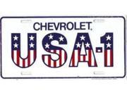 Chevrolet USA 1 License Plate