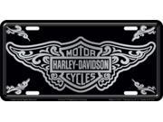 Harley Davidson Bar Shield with Filigree Design
