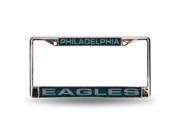 Philadelphia Eagles Laser Chrome Frame