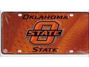 Oklahoma State Cowboys Metal License Plate