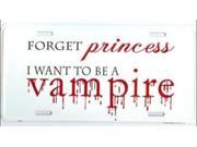 Princess ... Vampire License Plate