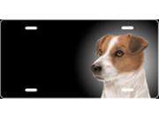 Jack Russell Terrier Airbrush License Plate Free Names on this Air Brush