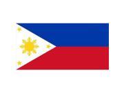 Philippines Flag Photo License Plate Free Personalization on this Plate