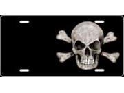 Jolly Roger Offset Airbrush License Plate Free Names on this Air Brush